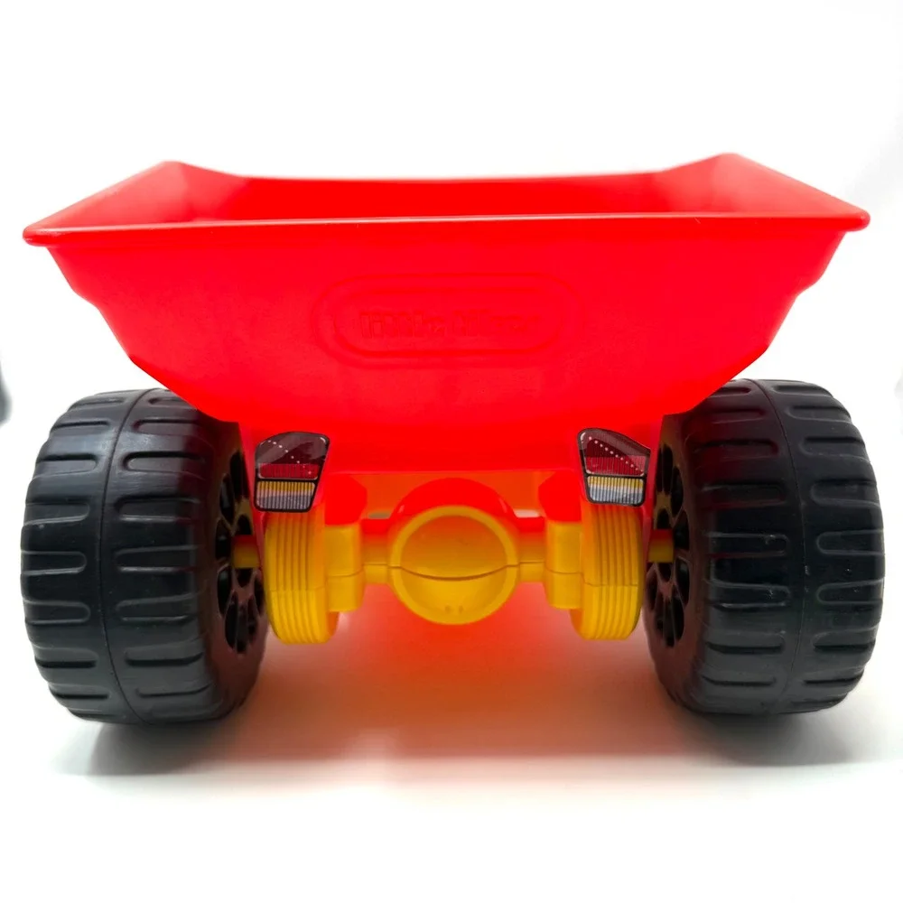 Little Tikes Classic Yellow and Red Dump Truck Large Construction Toy Vintage‎